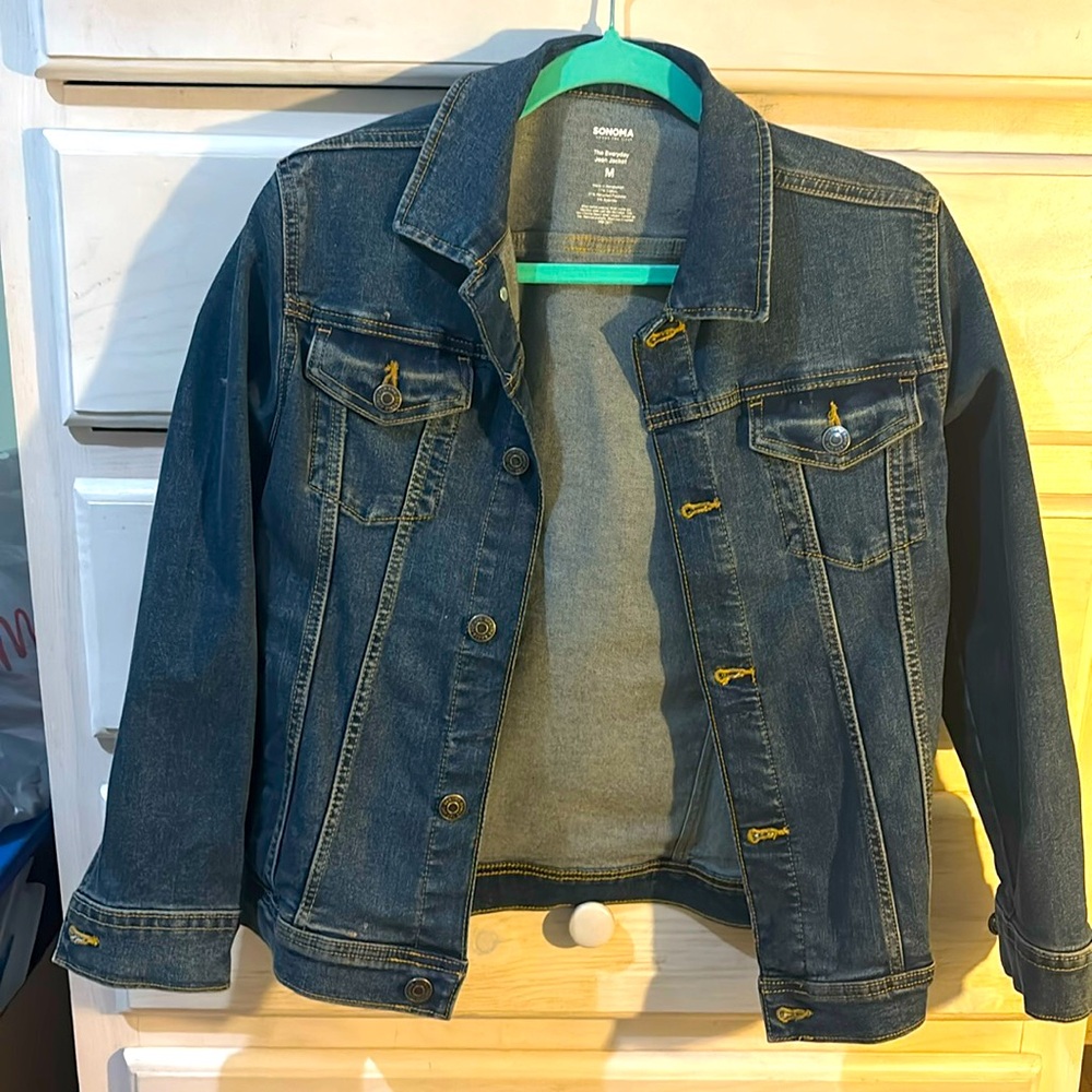Size medium boys Sonoma denim jacket